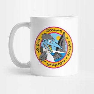 Blue-footed BOOBY Wood&Play Galapagos-Ecuador Mug